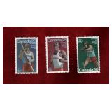 CANADA MNH 1976 OLYMPICS TRACK & FIELD STAMPS