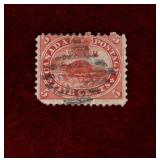 CANADA USED 1859 BEAVER STAMP SCOTT # 15