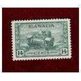 CANADA 1973 MNH 14 CENT TANK STAMP # 259 VF