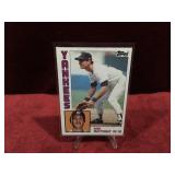 DON MATTINGLY 1984 TOPPS  ROOKIE