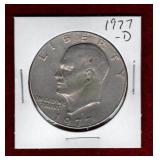 USA 1977-D EISENHOWER $1 COIN