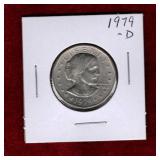 USA 1979-D SUSAN B ANTHONY $1 COIN