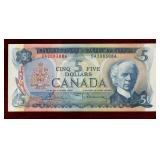 CANADA 1972 $5 BANKNOTE BC-48a