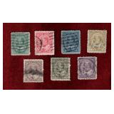 CANADA USED KEVII USED SET OF STAMPS # 89-95
