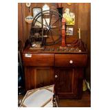Antique Coffee Grinder, Cigar Press, and More