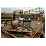 Vintage Heavy Metal Presses, Lathe, Grinder,& More