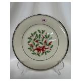 Lenox Snow Holly Fine China Salad Plate