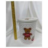 Vintage Teddy Bear Bucket