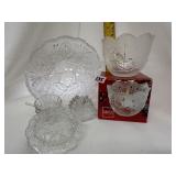 Assorted Glass and Crystal Bowls
