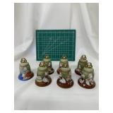 Royal Bayreuth Sun Bonnet Babies Bells