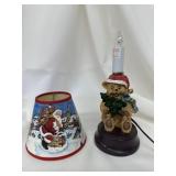 3Holiday Treasures Holiday Hand painted Lamp