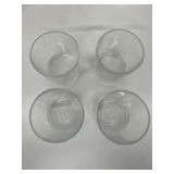 Set of Four Drinking Glasses