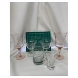 Set of Glassware Cups