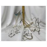 Assorted Lot of Display Easels