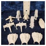 Lot Of 11 Star war Ships, Imperial Walker