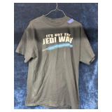 Vintage Star Wars  Not The Jedi Way Shirt Size L