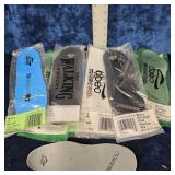 Assorted shoe insoles NEW