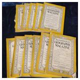 Vintage National geographic magazines