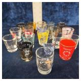 shot glasses