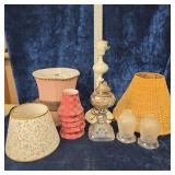Lot of Lamp Shades