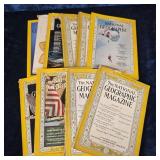 Vintage National geographic magazines