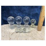 Lot Of Decanter Stoppers