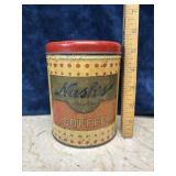 Vintage Nash's Roasted Coffee Tin