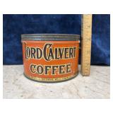 Vintage Lord Calvert Coffee Tin