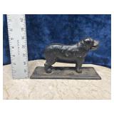 Antique mechanical cast iron dog nutcracker
