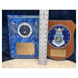 U.S. Air Force commemorative military award plaque