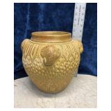 hand-crafted studio art pottery jar
