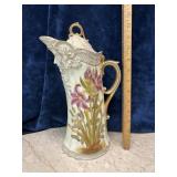 Victorian Style Porcelain Pitcher