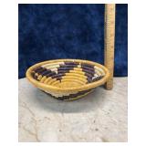 Vintage Coiled Wall Basket