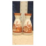 Vintage Kutani Porcelain Sake Bottle