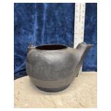 Antique Cast Iron Teapot