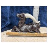 MCM Ceramic Mountain Goat Figure