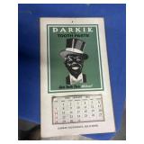 Darkie Tooyh Paste Calendar