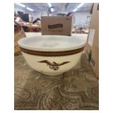 Pyrex federal eagle mixing bowl