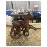 Wooden horse Velocipede