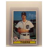 Jack Morris 1979 Topps *first solo