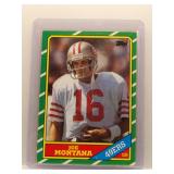 Joe Montana 1986 Topps