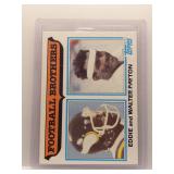 Football Brothers 1982 Topps Paytons