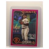 Marco Luciano 2024 Topps Chrome Rookie Pink /399