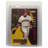 Barry Bonds 1996 Score Numbers Game Gold