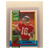 Joe Montana 1990 Topps Record Breaker