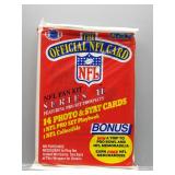 1989 ProSet Series 2 Football Sealed Pack