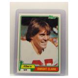 Dwight Clark 1981 Topps RC