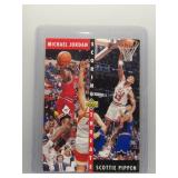 Jordan / Pippen 1992 Upper Deck Scoring Threats