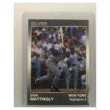 Don Mattingly 1991 The Star Silver