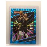 Anthony Edwards 2021 Donruss Teal Laser